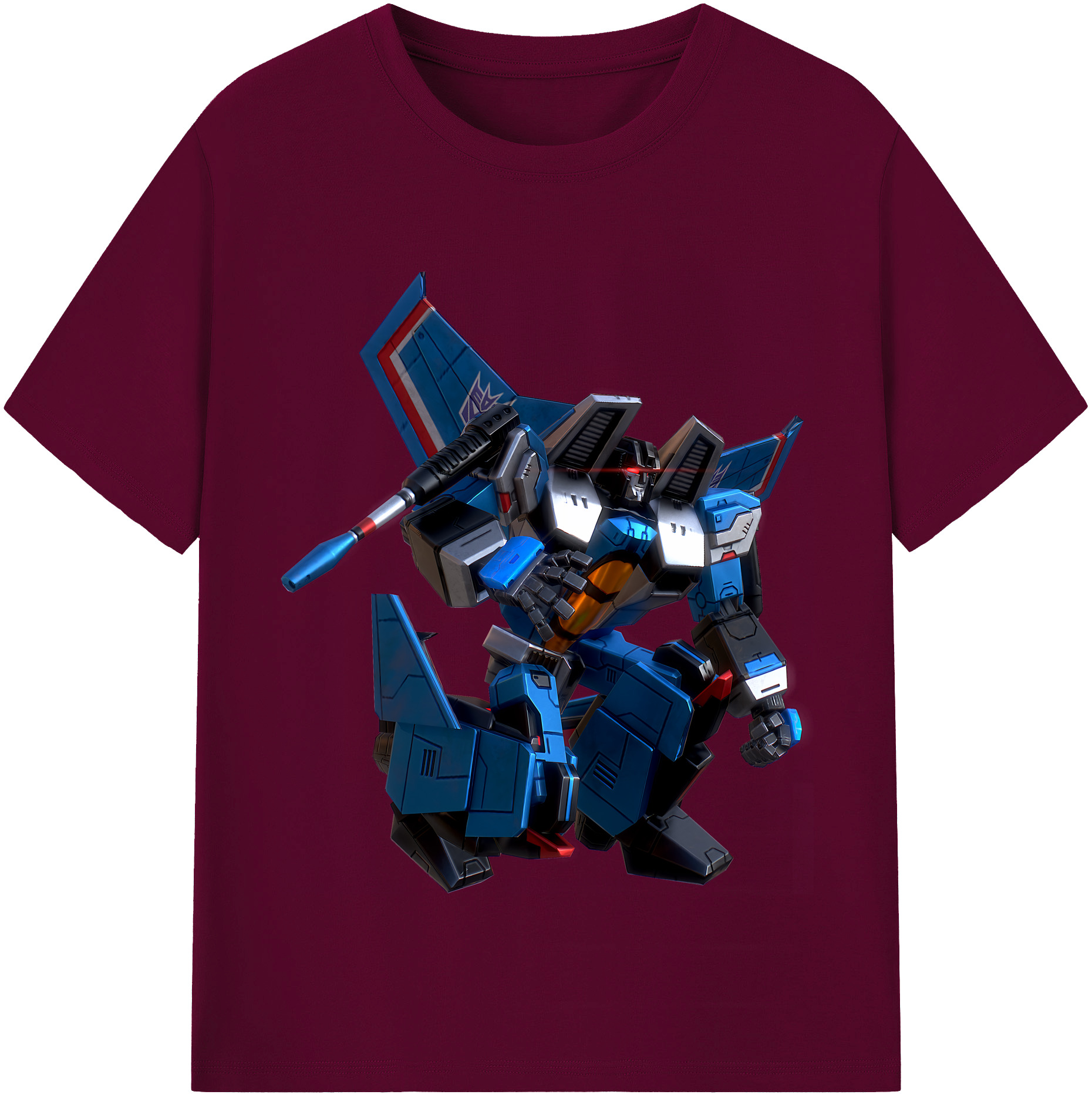 （画像用） Transformers トランスフォーマー レディースカジュアルプリントTシャツ（綿100％）